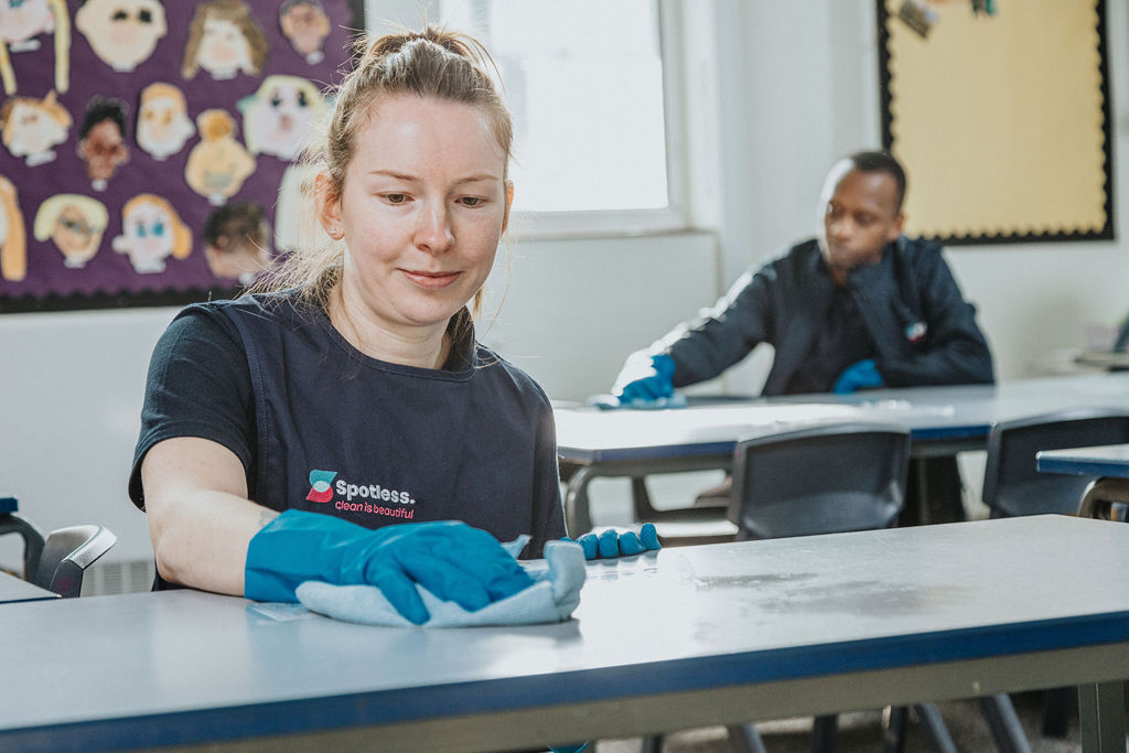 School cleaning